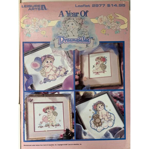 Precious Moments by Gloria & Pat Cross Stitch Pattern Booklets & Dreamsicles - Picture 2 of 4